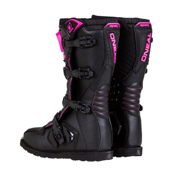 Botas O´Neal Rider Mujer Black & Pink - Imagen 2