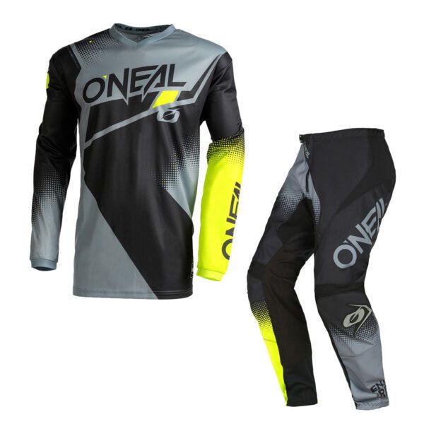 Pantalon O´Neal estáticos Element de O'NEAL en negro, amarillo y gris - Imagen 3